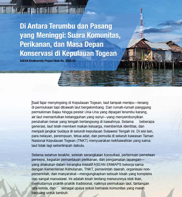 Di Antara Terumbu dan Pasang yang Meninggi: Suara Komunitas, Perikanan, dan Masa Depan Konservasi di Kepulauan Togean