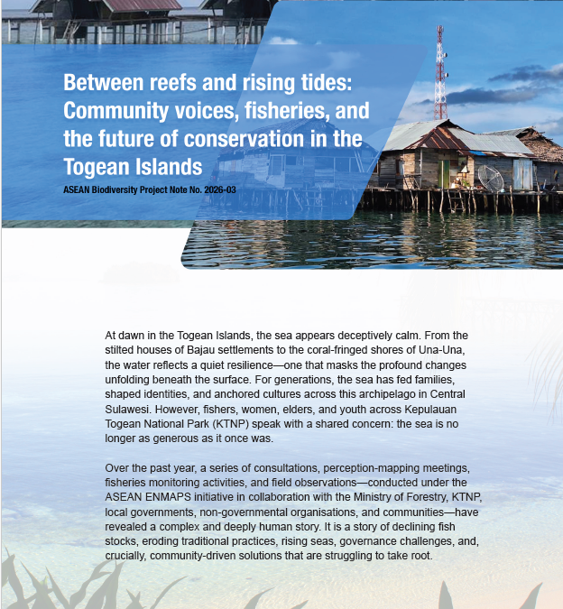 Between Reefs and Rising Tides: Community Voices, Fisheries, and the Future of Conservation in the Togean Islands