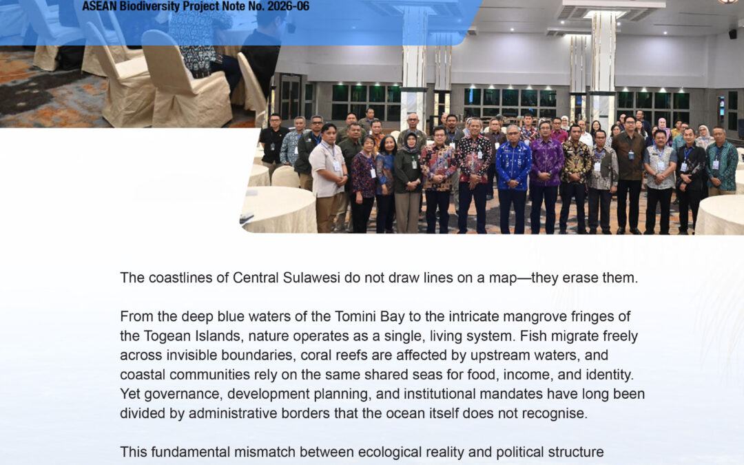 Weaving seas, people, and policy: A collective vision for Central Sulawesi’s marine future